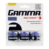 Overgrip Gamma Pro Wrap - Azul - 3 unid.